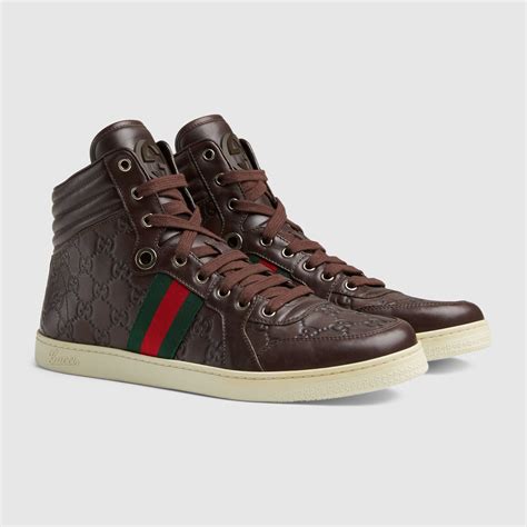 gucci high top shoes cheap